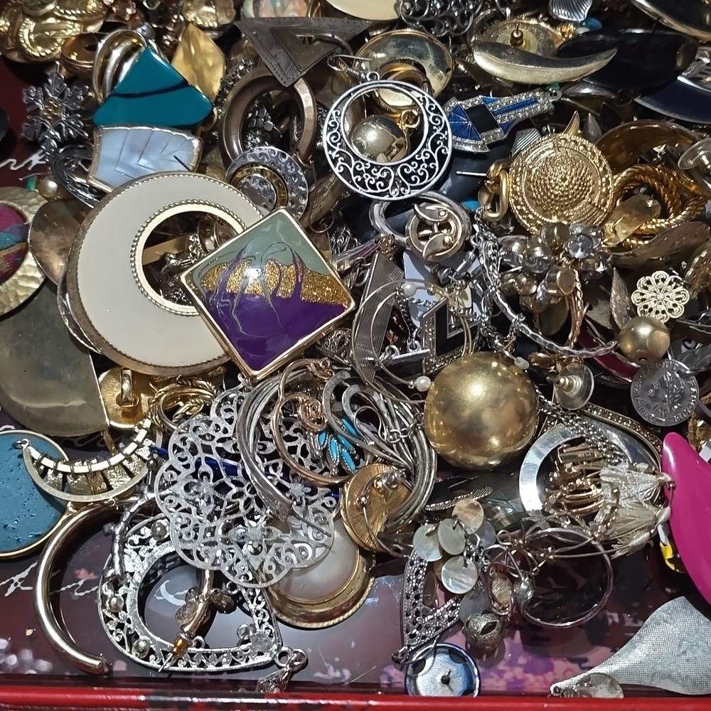 Craft Lot Of Earrings - Picture 3 of 8